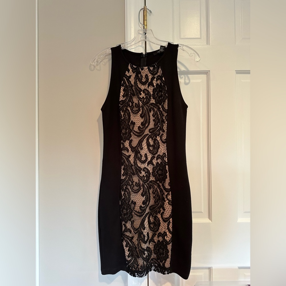 Forever 21 Black Dress with Lace
